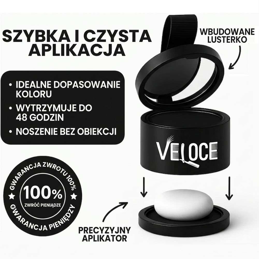 Veloce Puder do włosów